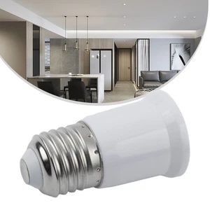 E26/E27 Light Bulb Extension Adapter 3cm Screw In Base for Indoor Lighting - Picture 1 of 12