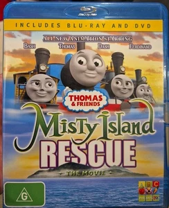 THOMAS & FRIENDS MISTY ISLAND RESCUE BLURAY BLU-RAY THE MOVIE 2010 ANIMATION  - Picture 1 of 3