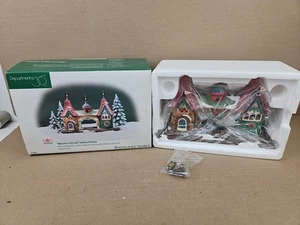 Puerta de entrada Dept 56 BIENVENIDO A ELF LAND serie Polo Norte en caja 56431  - Imagen 1 de 4