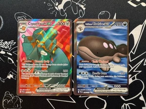 Copperajah EX 245/193 + Paldean Clodsire EX 244/193 Pokemon S&V Paldea Evolved - Imagen 1 de 6