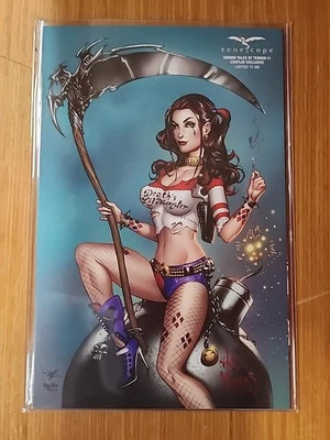 Grimm Fairy Tales of Terror #11 Cosplay Harley Quinn Michael Dooney casi nuevo LTD350 Foto 1 de 4