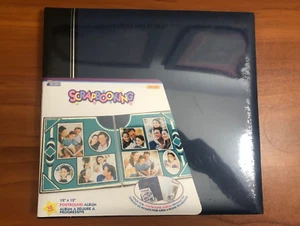 NEW MEMORIES FOREVER POSTBOUND SCRAPBOOKING ALBUM 12" x 12" BLUE 10 PAGES e - Picture 1 of 3