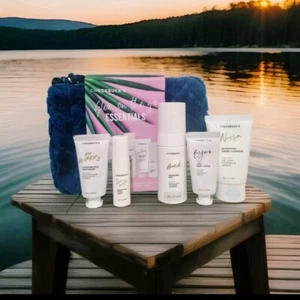 Dr Roebucks Glow On The Go Essentials Kit NEW 5 Piece Travel Set In Bag - Picture 1 of 5