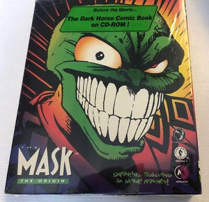 Dark Horse Comics The Mask The Origin on CD-Rom 1990s Big Box PC Sealed - Picture 1 of 3