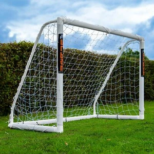 USED Football Flick Urban All Weather uPVC Football Goal UV treated 70mm posts - Picture 1 of 12