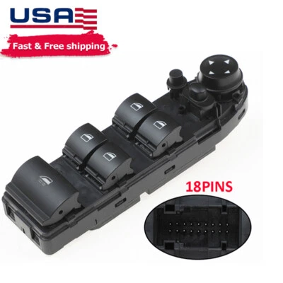 61319217365 Interruptor de control de ventana principal para BMW E93 M3 328i 335i 2007-2013 Foto 1 de 4