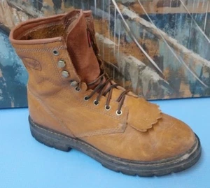 Botines Wrangler Chukka para mujer de cuero marrón talla 7/40 estilo 2578610 - Imagen 1 de 12