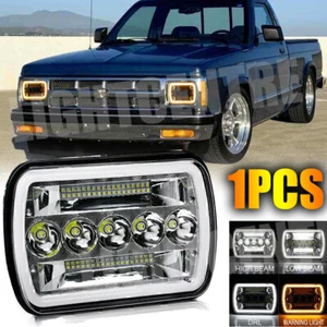 Fit Chevy S10 Pickup 1982-1997 5x7 7x6" LED Headlight Halo DRL Hi/Low Beam H6054 - Picture 1 of 12