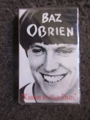 BAZ O'BRIEN "KISSES IN THE RAIN" 1994 INDIE CASSINGLE STILL SEALED SUNSHINE POP! - Image 1 of 3