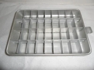 Ice Cube Tray Aluminum 36 Cube Ice Cube Tray - Picture 1 of 5