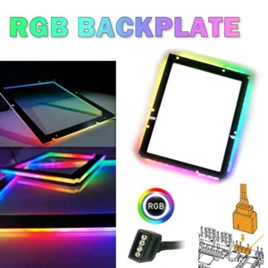 RGB BackLight panel For ATX MATX ITX Gaming Motherboard Aura Sync Decor Light - Picture 1 of 12