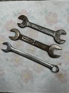 Lotto 3 chiavi vintage Erson misure sconosciute, Truecraft Japan 19 mm, più un'altra - Foto 1 di 24