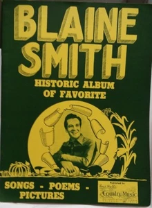 BLAINE SMITH - ORIGINAL 1942 SONG FOLIO / SOUVENIR PROGRAM - VG CONDITION - Picture 1 of 1