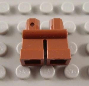 LEGO Pair of Reddish Brown Short Minifig Legs - Picture 1 of 1