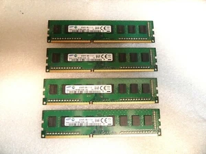 Chips Samsung 16 Gb M378B5173CB0-CK0 4 GB 1Rx8 PC3-12800U 4 X 4 GB - Imagen 1 de 2