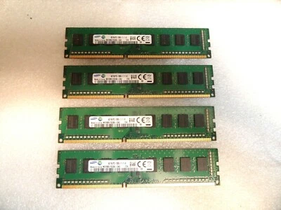 16 Gb M378B5173CB0-CK0 4GB 1Rx8 PC3-12800U 4 X 4 Gb Chips Samsung  - Image 1 of 2