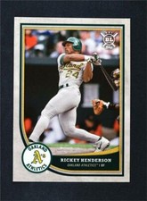 2018 Topps Big League Baseball Base #346 Rickey Henderson