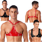 UK Mens Harness Mens Fitness Shoulder Strap Mens Crop Top Chest Muscle Harness