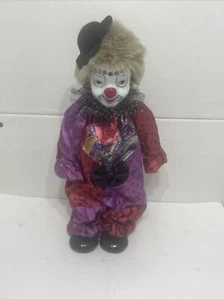 Musical Clown Doll - Tested Plays Music - 12” Tall - Picture 1 of 3