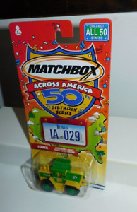 MATCHBOX ACROSS AMERICA BIRTHDAY#29 IOWA MERCEDES-BENZ TRAC 1600 TURBO WITH LOGO