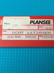 Plansee - 6 insertos de giro de carburo nuevos DCMT 11T304EN SR127 - Imagen 1 de 2