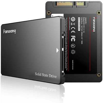 Fanxiang SSD Hard Drive 128GB 256GB 512GB 1TB 2TB SATA III Solid State Drive Lot - Image 1 of 4
