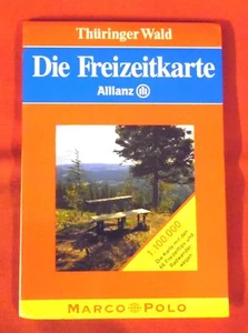 Marco Polo, El mapa de ocio, Bosque de Turingia, con 66 consejos de ocio y ciclismo - Imagen 1 de 2