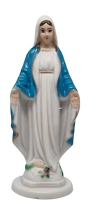 Jungfrau Maria Statue Katholisch Unsere Liebe Frau von der Gnade Tischplatte Auto Figur Smal - Bild 1 von 6
