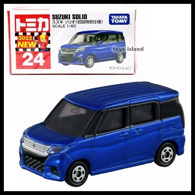 TOMICA 24 SUZUKI SOLIO 1/60 TOMY 2022 MAY NEW MODEL DIECAST CAR First edition  - Image 1 of 4