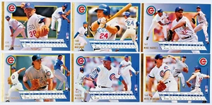 6 baseball cards all + only CHICAGO Cubs FLEER ULTRA 1994 Unforgettable team - Picture 1 of 2