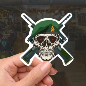 Royal Marines hochwertiger Vinyl Aufkleber - 100 mm - Bild 1 von 4