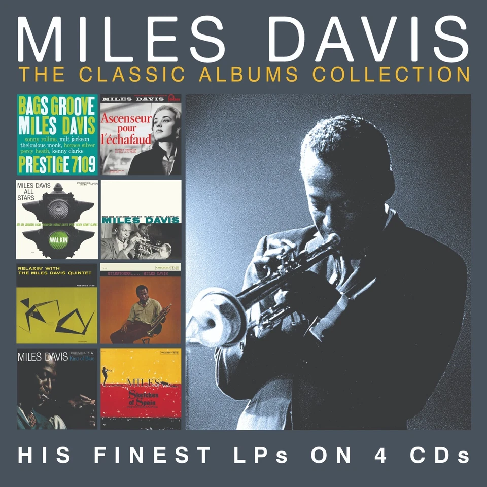 MILES DAVIS New Sealed Ltd Ed 2023 9 BEST ALBUMS 4 CD BOXSET - Image 1 of 1