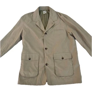 TravelSmith Khaki Safari Travel Polyester Blend Jacket Blazer, Size XXL Long - Picture 1 of 20