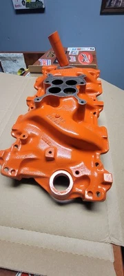 1957 Chevrolet Bel Air Nomad Corvette Intake Manifold 3731398 283 Code B207 37 - Image 1 of 4