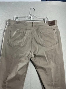 Onward Reserve Hose Herren 40x31 grau Stretch Baumwolle Freizeit Chino gerades Bein - Bild 1 von 10