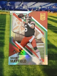 2021 Panini Donruss Elite Green Parallel #71 Baker Mayfield - Picture 1 of 2