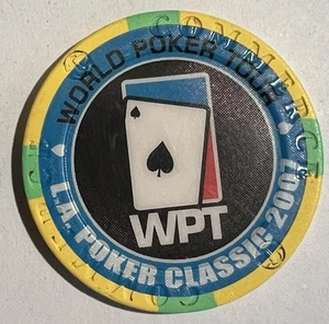 Ficha “WPT” de Commerce Casino de $5 - Coleccionable #0760 de 000 - Imagen 1 de 2