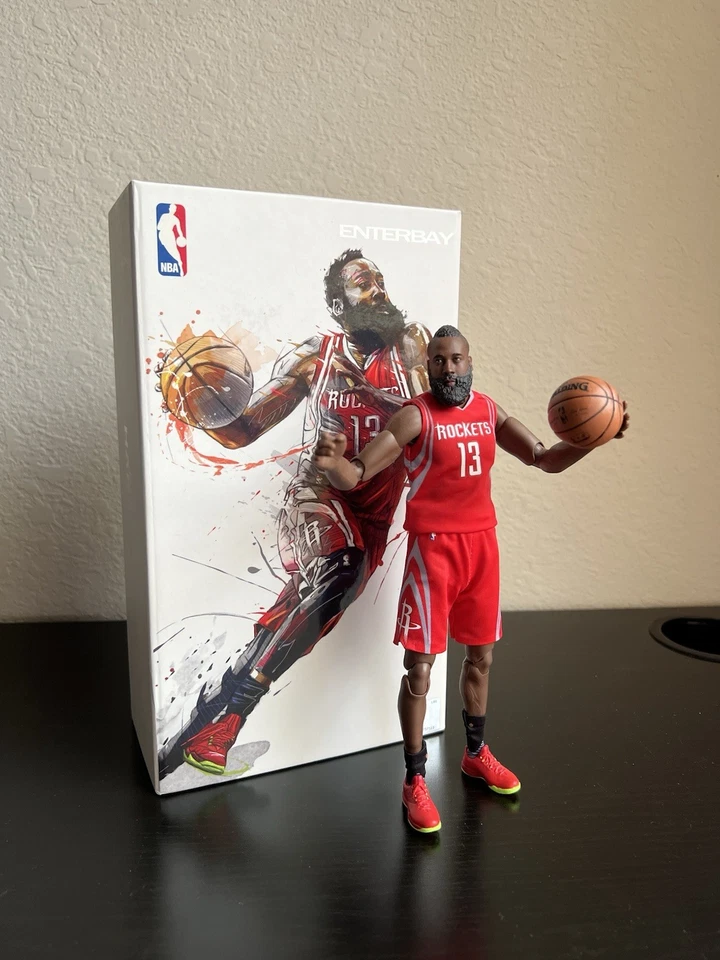 Figura de acción Enterbay James Harden Motion Masterpiece escala 1/9 NBA Foto 1 de 4
