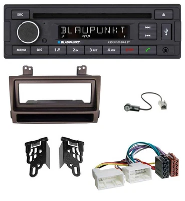 Blaupunkt USB MP3 Bluetooth DAB CD Autoradio für Hyundai Sonata ab 09 dunkelbrau - Bild 1 von 4