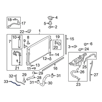 For Nissan 370Z 09-16 Nissan Lower Automatic Transmission Oil Cooler Hose Foto 1 de 3