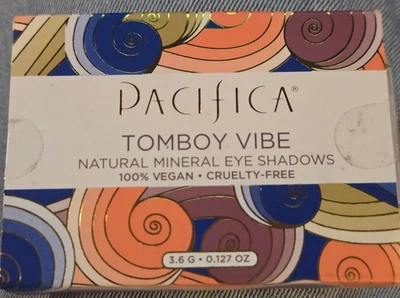 PACIFICA Natural Mineral 5 Eyeshadow Palette in Tomboy Vibe NEW - Image 1 of 2