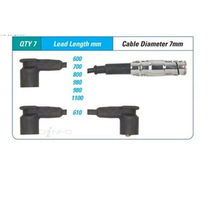 PAT Ignition Lead Set For Mercedes Benz 280 W114 M110.921 I6 12V DOHC - ILS-116M - Picture 1 of 1