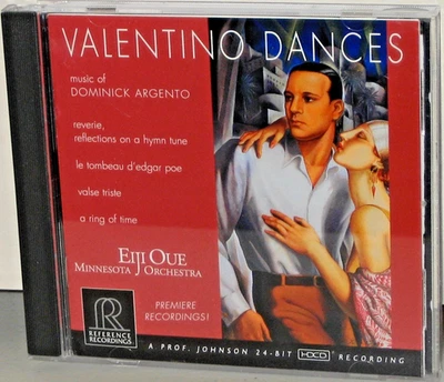 Reference Recordings CD RR-91: Valentino Dances - Dominik Argento - Oue, 2000 SS - Image 1 of 2