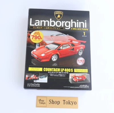 Lamborghini Collection Vol.1 Countach LP400S 1/43 Diecast Model Hachette Japón - Imagen 1 de 4