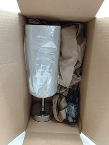 Yarra-Decor Bedside Table Lamp with USB Port - Touch Control for Bedroom Wood 3  - Picture 1 of 1