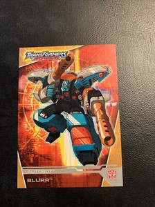 #68 blurr autobot  2003 Fleer Transformers Armada Cb27