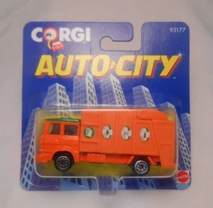 Camión de basura Mattel Corgi Auto City 93177 en embalaje original - Imagen 1 de 2