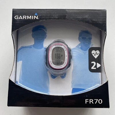 NEW! GARMIN Forerunner FR 70 Women's Fitness Sport Watch - Pink. W/out HRM. BNIB - Image 1 of 4
