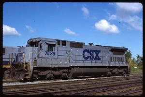 Original Rail Slide - CSXT 7585 Walbridge OH 9-18-1994 - Picture 1 of 1