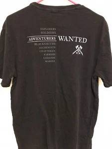 New World  MMORPG  Adventurers Wanted T-Shirt  LARGE Game Gaming - Picture 1 of 4